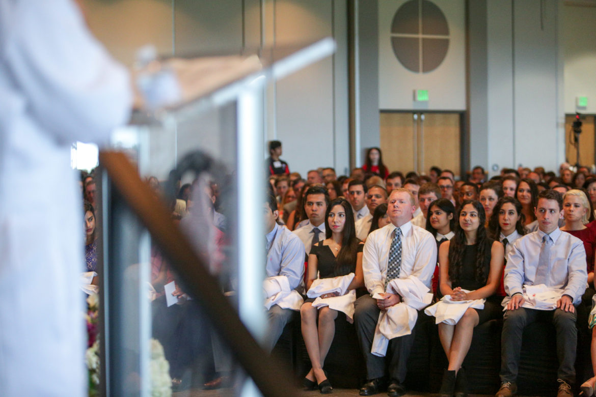 The inaugural class of the Doctor of Osteopathic Medicine program at the University of the Incarnate Word