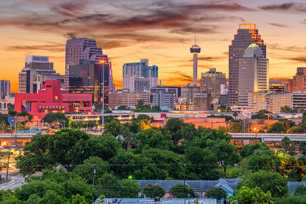 San Antonio Skyline.